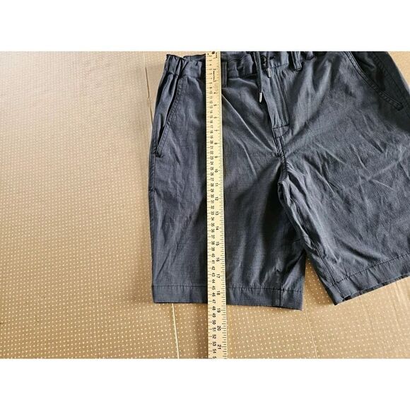 RVCA Middle Elastic Waist Shorts Mens 29 Gray Drawstring Stretch - Picture 4 of 9